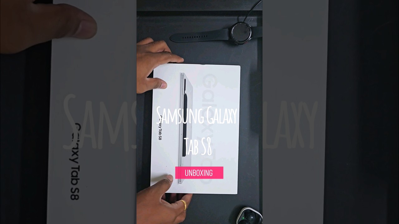 Unboxing Samsung Galaxy Tab S8 - Silver | Snapdragon gen 1 4nm |