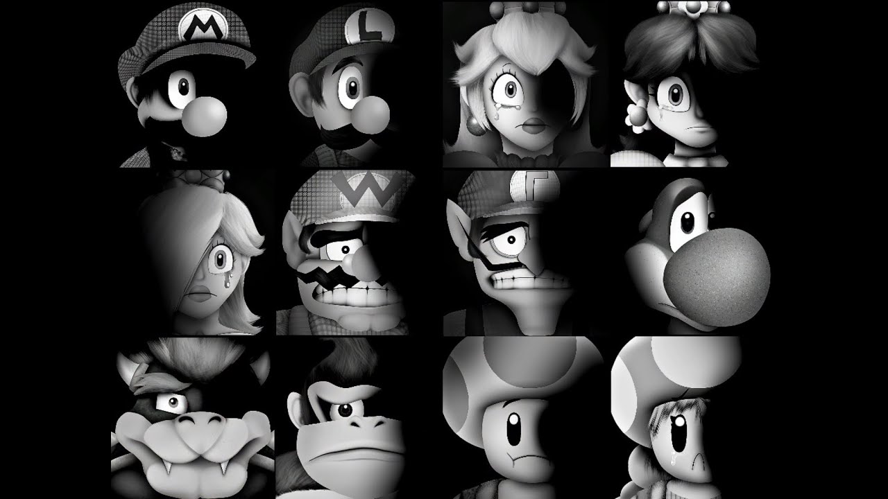 Mario and his friend become uncanny