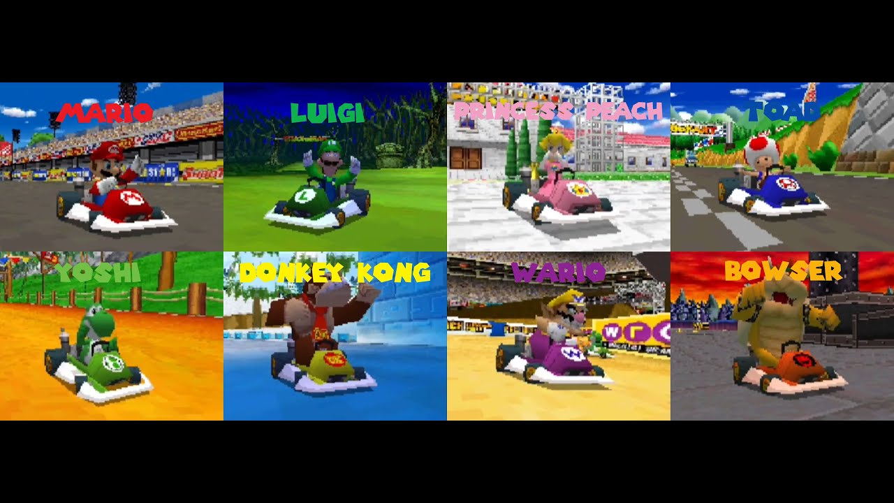 The OG Mario Octet in 