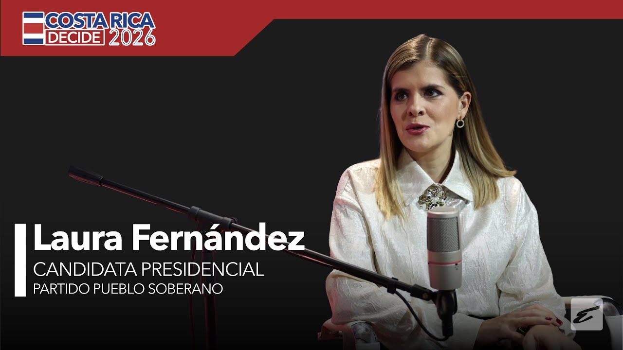 Laura Fernández, candidata presidencial | Partido Pueblo Soberano