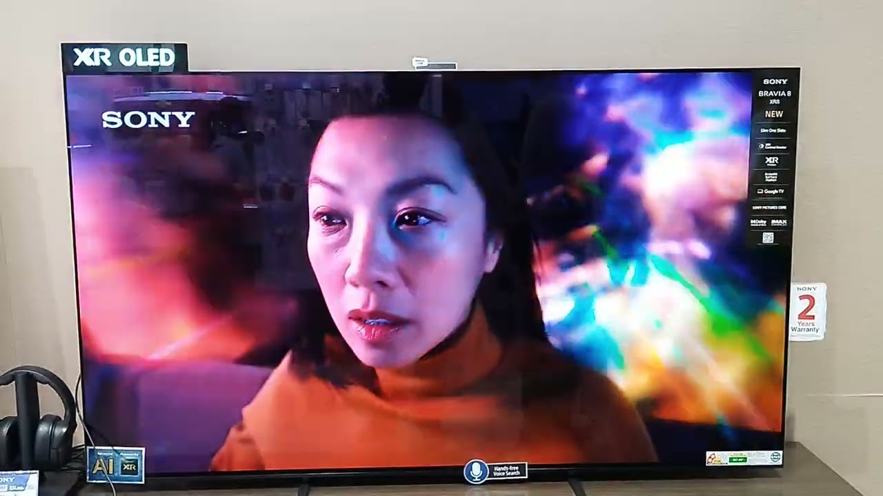 SONY NEW BRAVIA 8 XR80 OLED TV