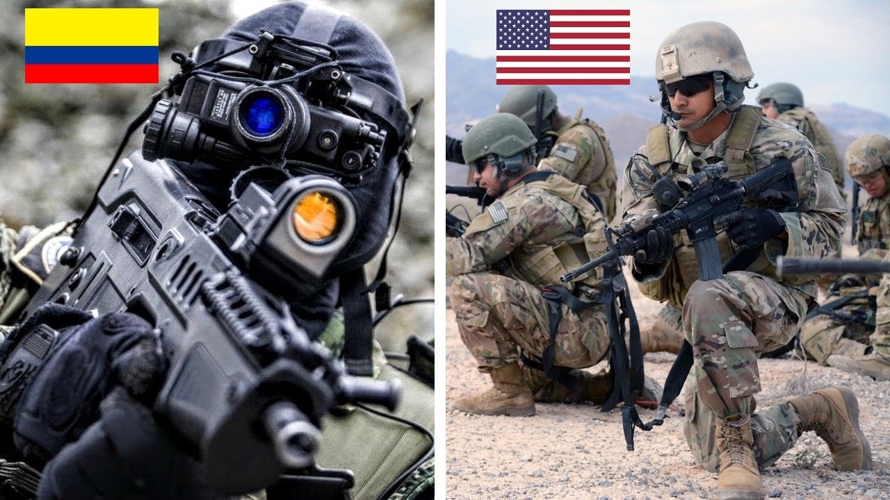 Colombia vs Marines de EE.UU.  en Poder Militar.