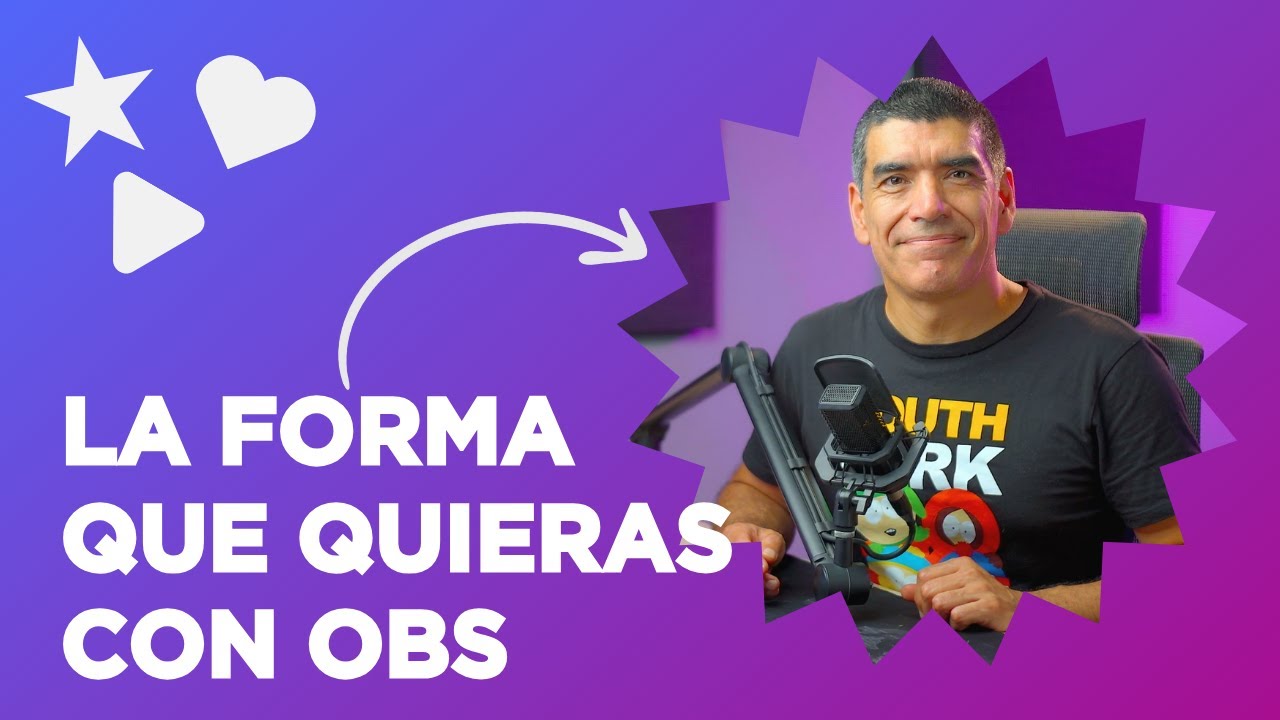 🔴 Máscaras 2.0 ► Con OBS Studio 30