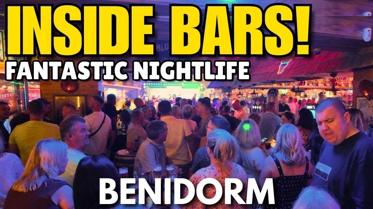 Benidorm Nightlife is FANTASTIC! 🍹 Inside the BEST Bars & Clubs At Night!