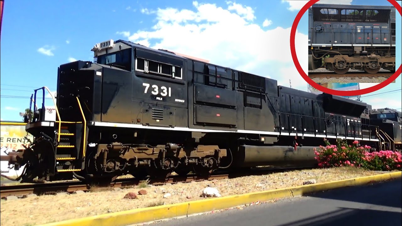 ¿LOCOMOTORAS CHATARRA PARA FERROMEX? PRLX SD70ACU ex-NS RUMBO A SU RECONSTRUCCIÓN PARA FERROMEX!