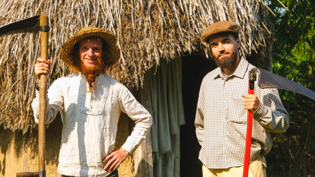 I Spend The Day With The Man Farming Like It's 1800