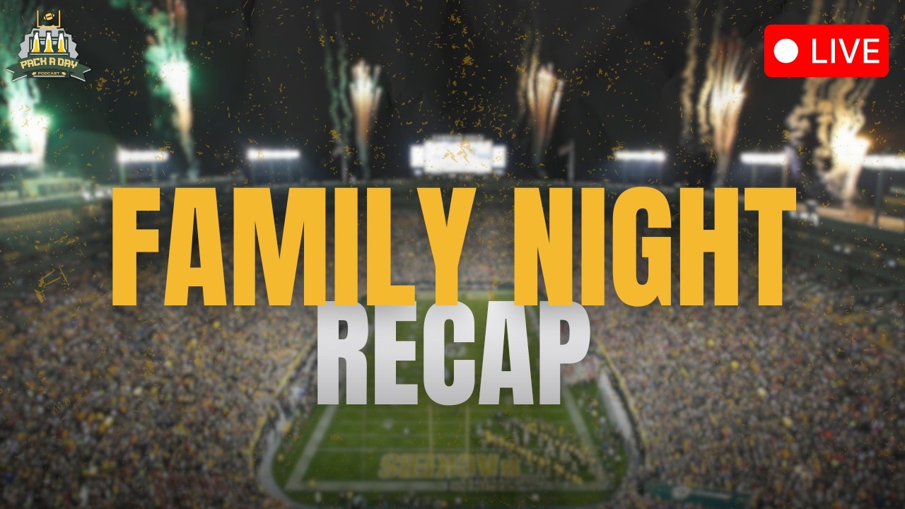 Итоги и реакции на Packers Family Night!!!