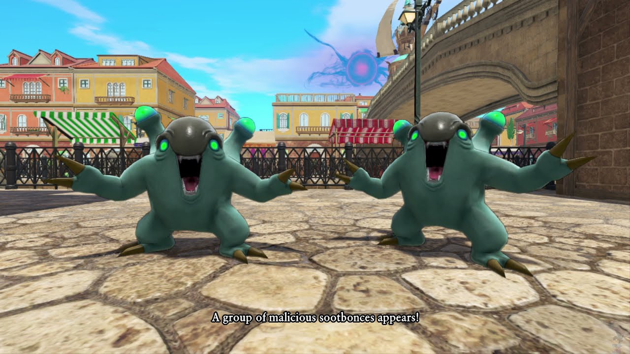Dragon Quest XI S (155)- Gondolia under attack