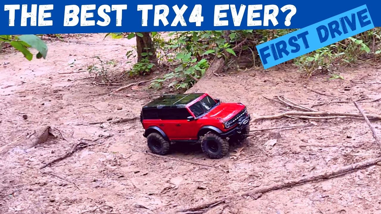 New Traxxas Bronco TRX4 | Best TRX4 Ever | Unboxing and First Drive | Scale RC Car Crawler