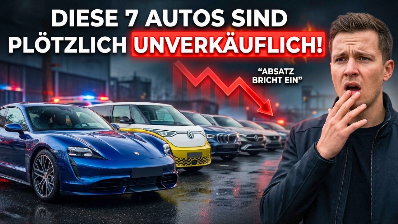 Händler sind verzweifelt! Niemand will diese 7 Autos kaufen!