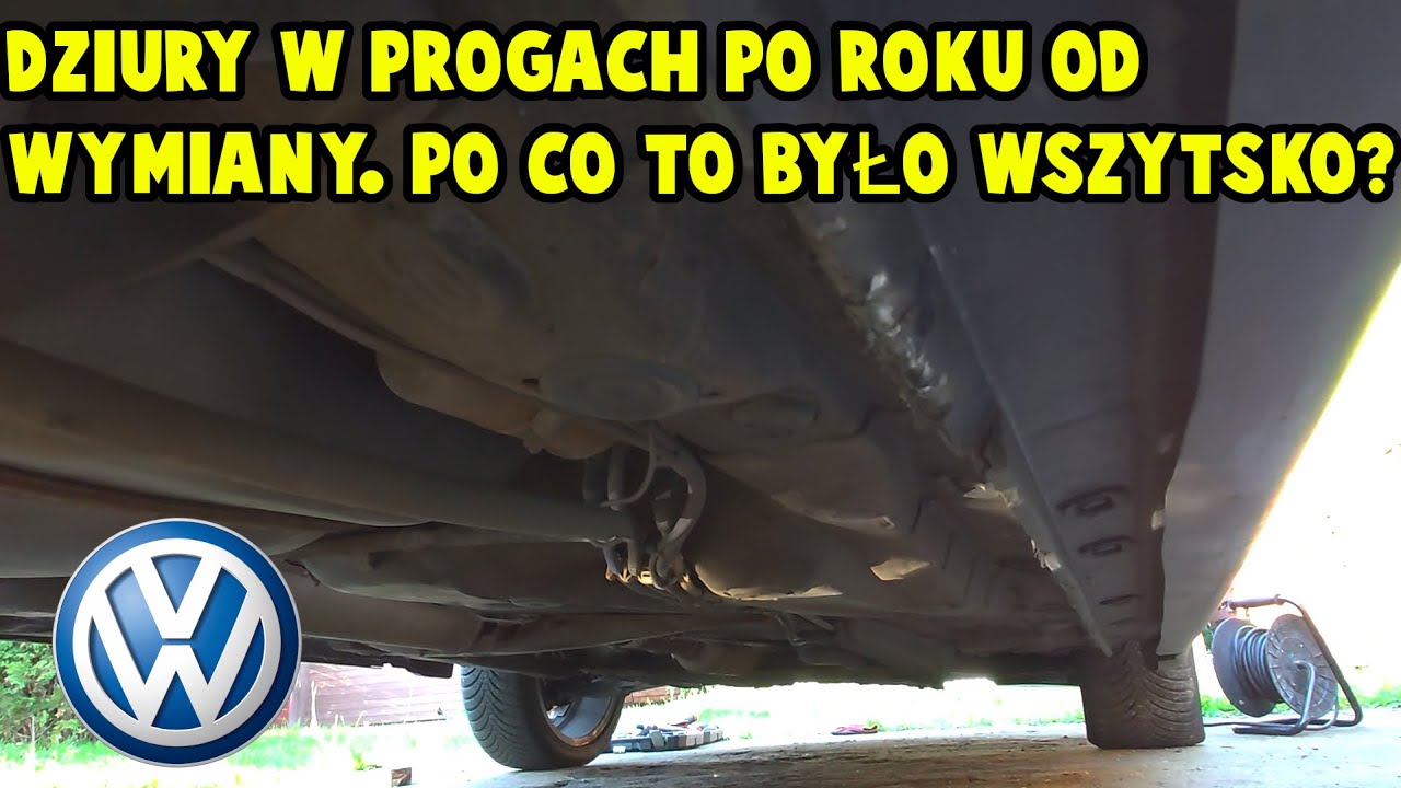 Samodzielna wymiana progów i dziury po roku. Jak samodzielnie wymienić próg VW Golf IV/Bora Część 4