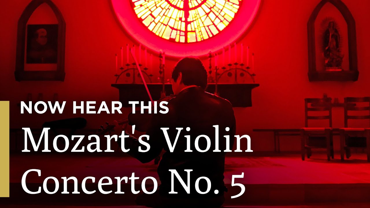 Scott Yoo Plays Mozart's Violin Concerto No. 5 | Becoming Mozart | Now Hear This | GP on PBS