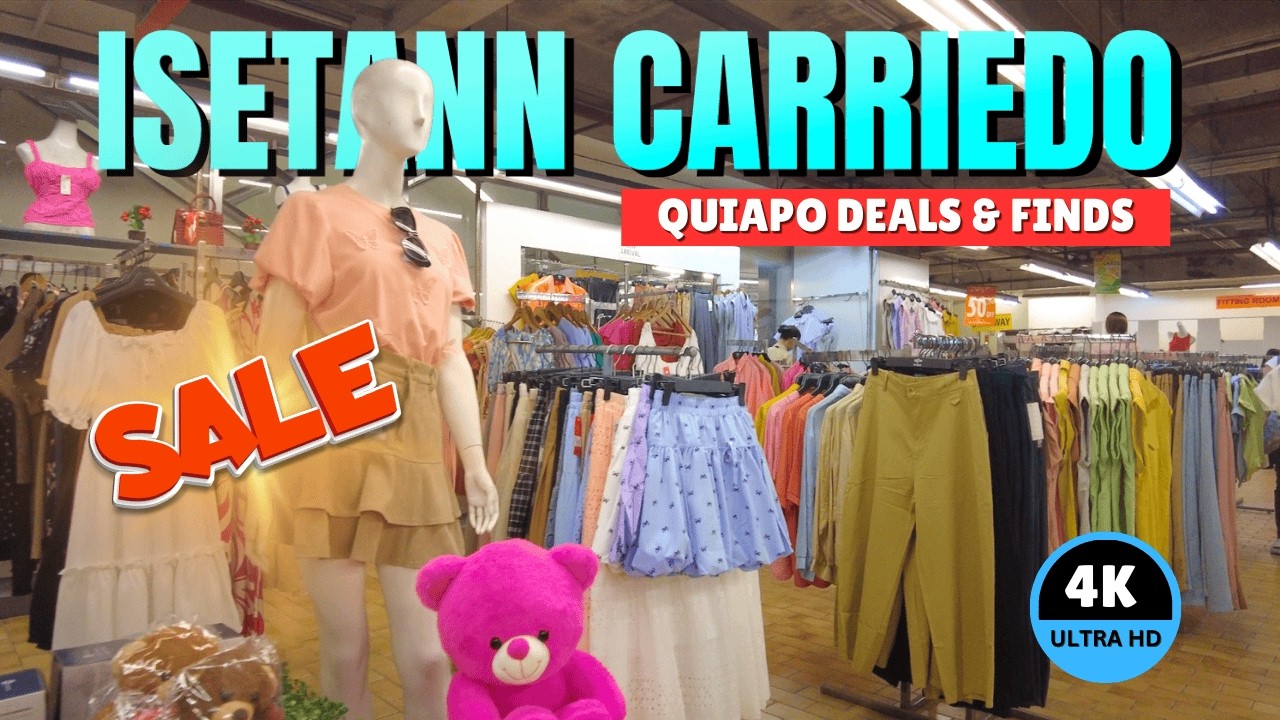 [4K] Isetann Carriedo Tour  Manila Philippines  Feb 2026!
