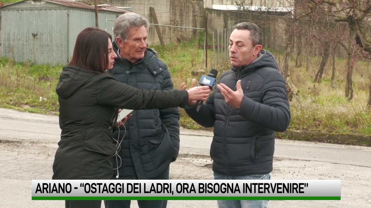 Ariano. Gli abitanti delle contrade ostaggio della paura