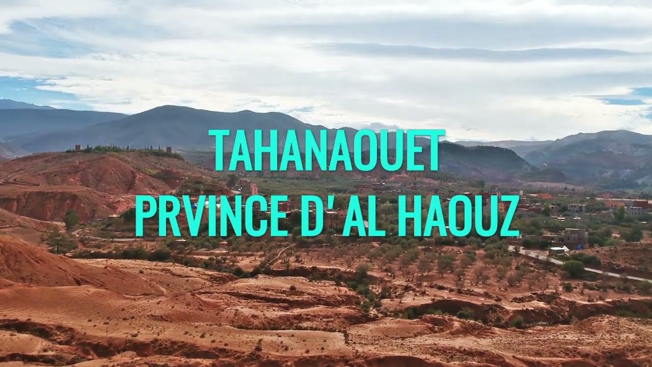 TAHANAOUET / PROVINCE D'AL HAOUZ/ Maroc 22/10/2023 .  المغرب/ تاحناوت / إقليم الحوز