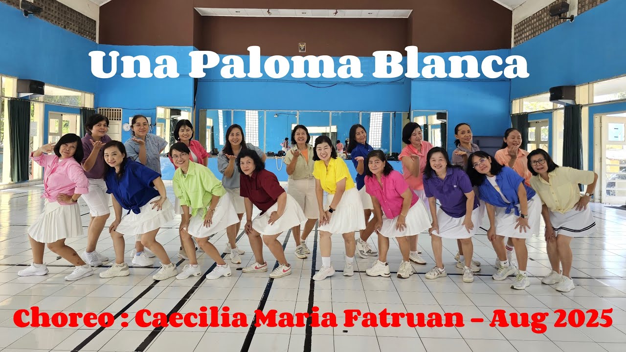 Una Paloma Blanca / Line Dance / Choreo : Caecilia Maria Fatruan - Aug 2025