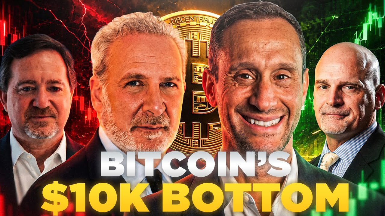 Bitcoin To $10K Or $20K? Schiff + McGlone Live (Macro Monday)