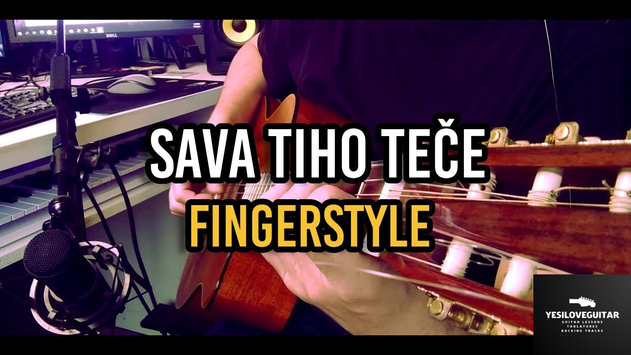 Sava tiho teče - fingerstyle arr. by Yesiloveguitar  TAB U PRODAJI link u opisu