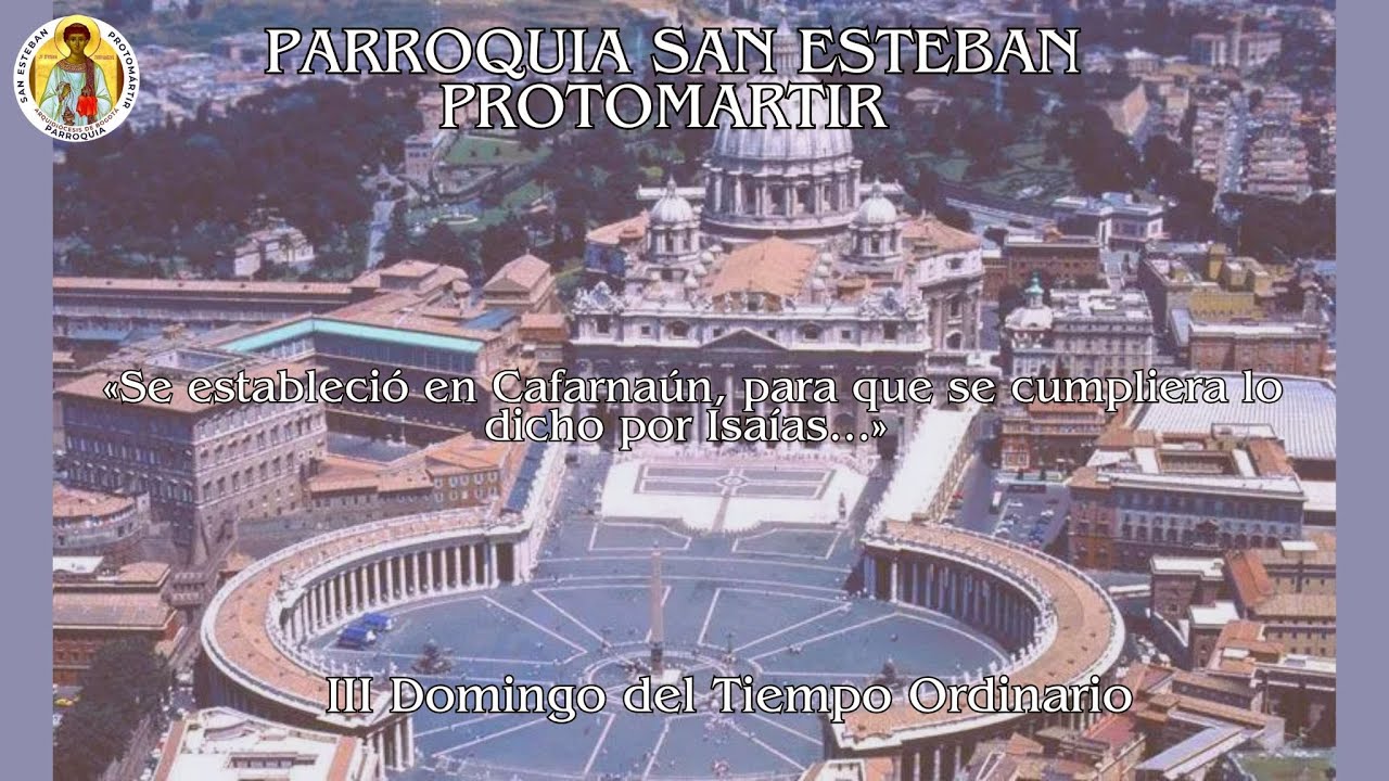 III Domingo del Tiempo Ordinario 12m