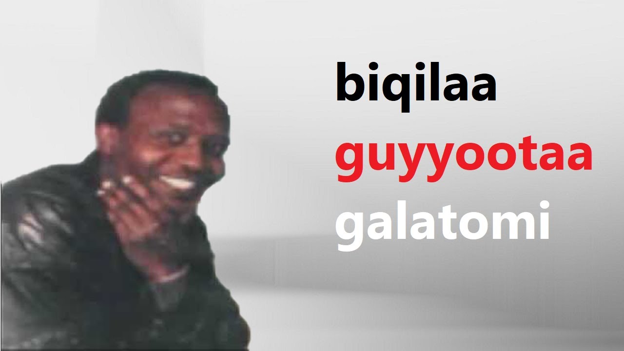 biqilaa guyyootaa galatomi