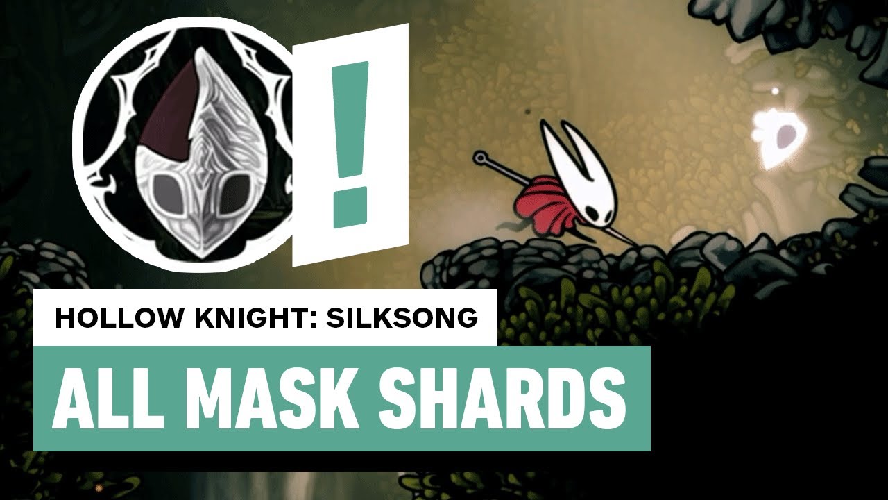 Hollow Knight: Silksong - All Mask Shard Locations