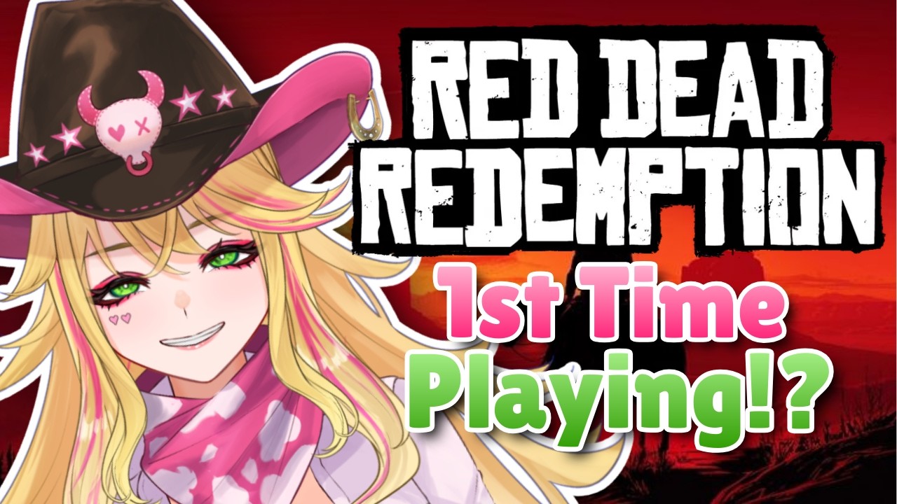 Real Cowgirl Plays Red Dead Redemption For The First Time!  Pt 1