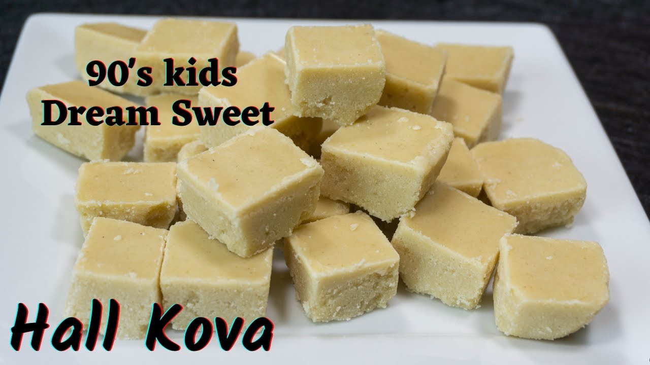 hal kova in 10 Mins | 90s kids favorite sweet recipe | halkova recipe | palkova recipe | maida burfi