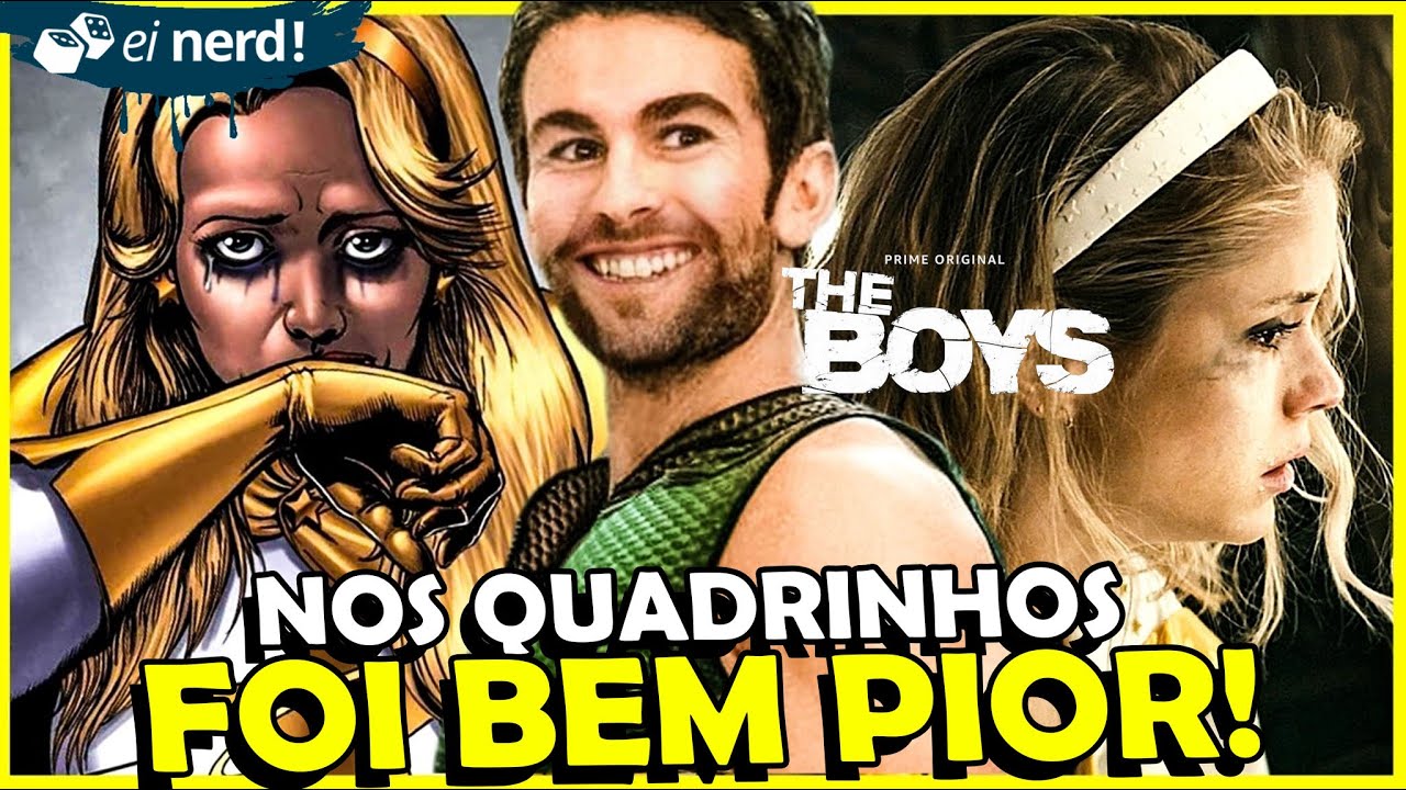 THE BOYS: 10 DIFEREN&Ccedil;AS DA S&Eacute;RIE PARA OS QUADRINHOS (Chocante)