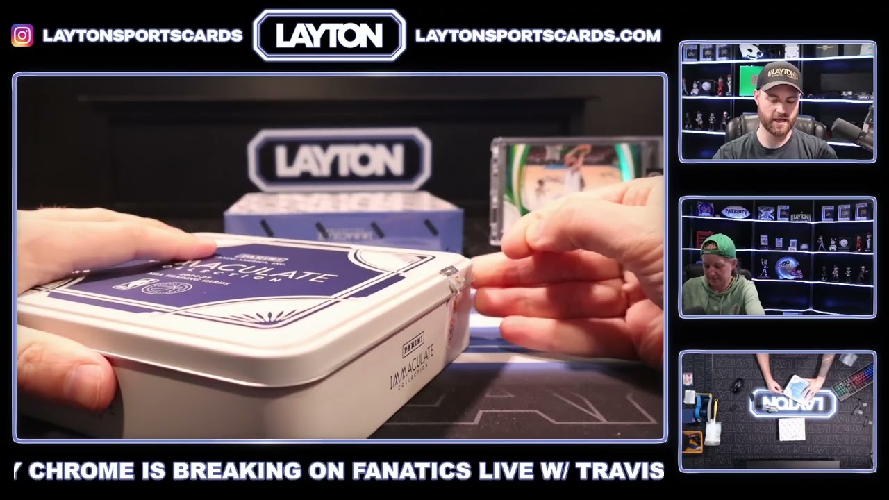 2024/25 Panini Immaculate Basketball Hobby 5 Box Case #4