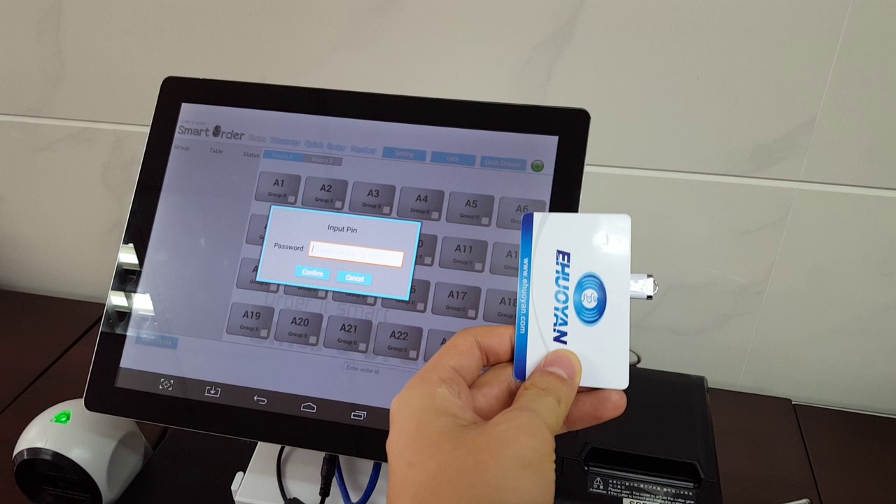 SmartOrder - Time Attendance System