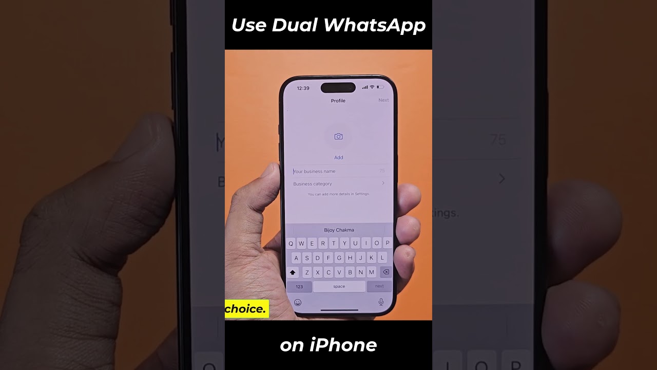 How to use dual WhatsApp on iPhone