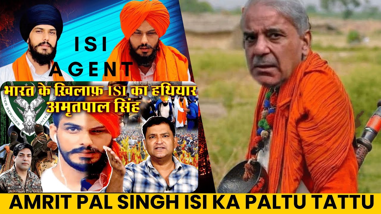 Amrit Pal Singh ISI ka Tattu Hai | Pak Ka Paltu Pala Huwa Driver | Major Gaurav Arya Sir