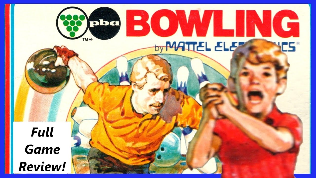 Обзор PBA Bowling на Intellivision. The No Swear Gamer, выпуск 847.