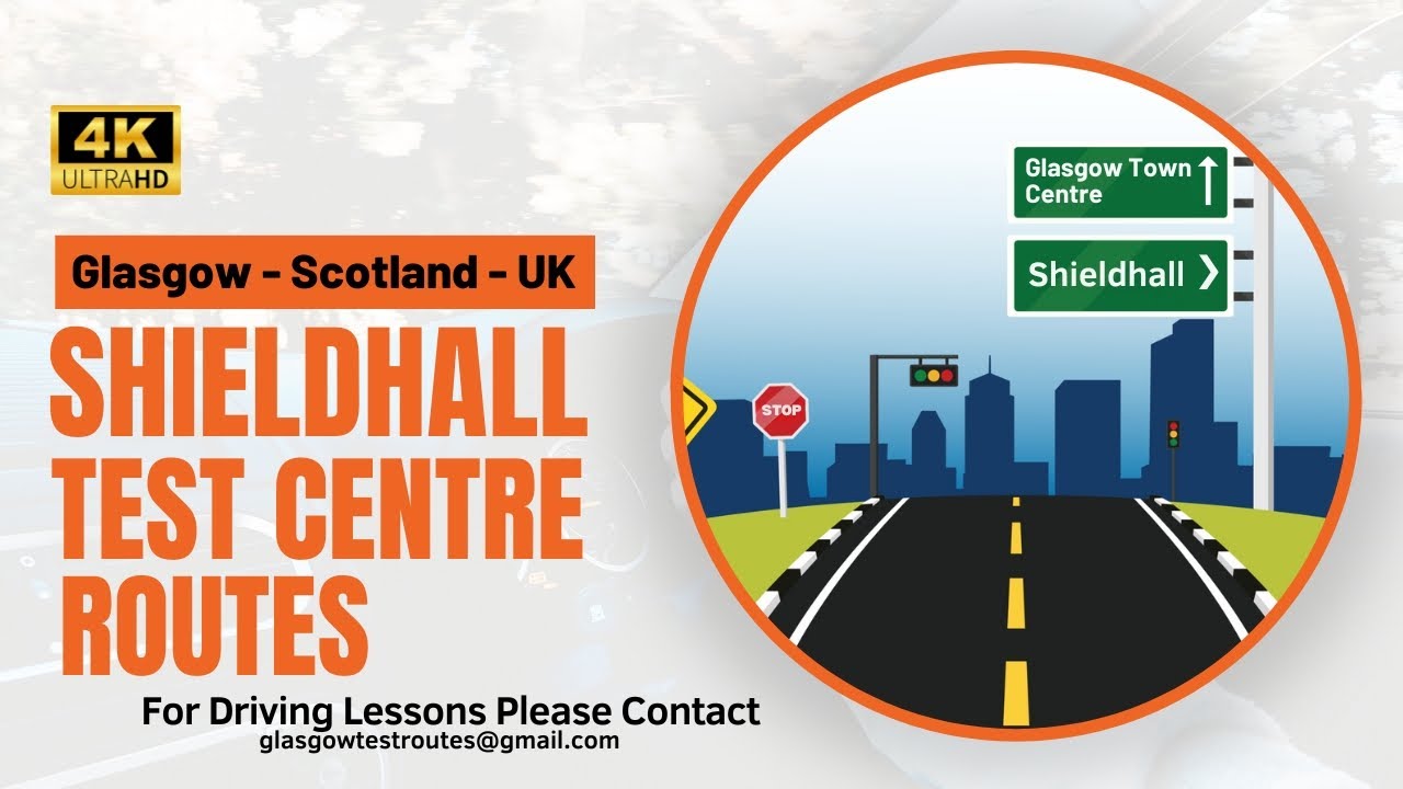 Glasgow Shieldhall Driving Test Routes | UK - Scotland - Glasgow - Shieldhall Driving Test Route #5