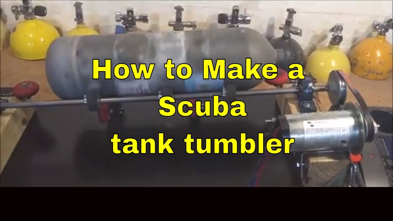 How to make a Scuba tank tumbler