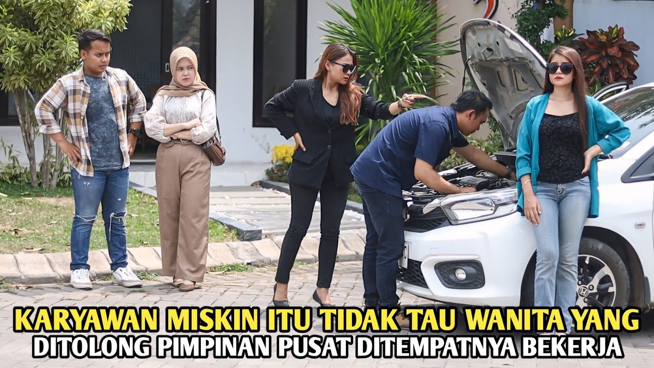 KARYAWAN MISKIN ITU TIDAK TAU, WANITA YANG DIA TOLONG PIMPINAN PUSAT PERUSAHAAN DITEMPATNYA BEKERJA