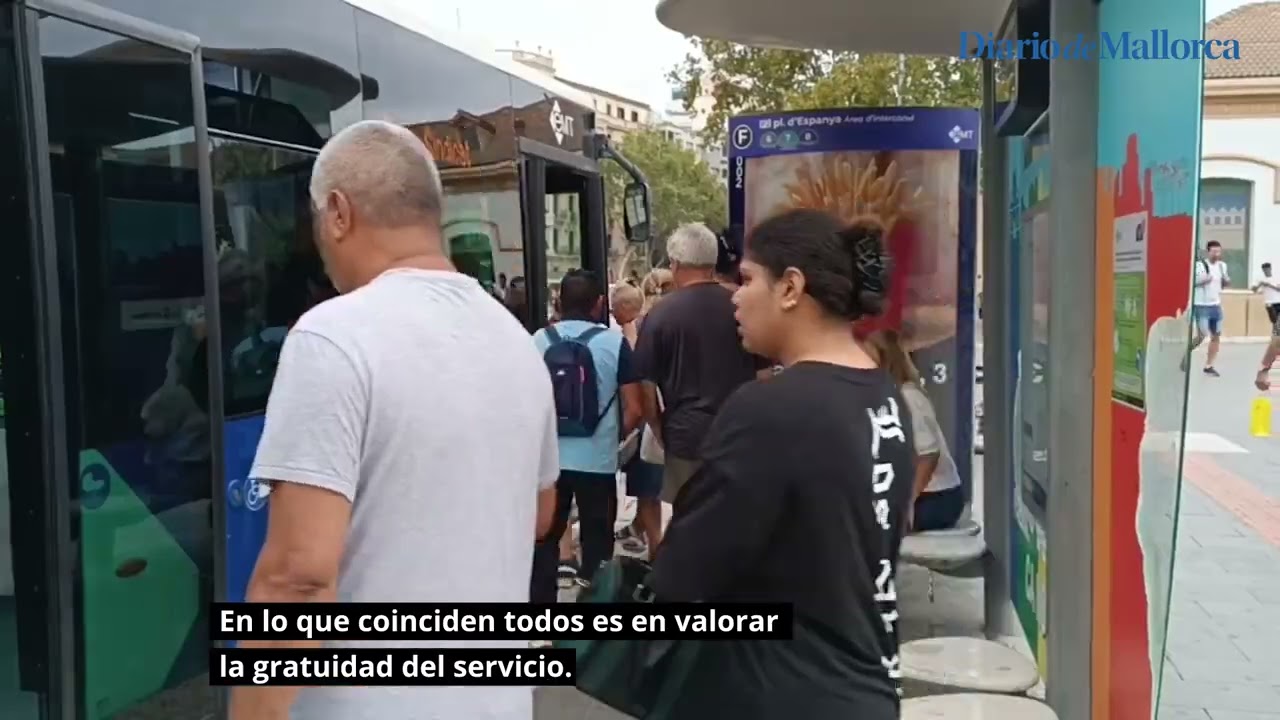 Los nuevos horarios de la EMT en Palma dividen a la calle
