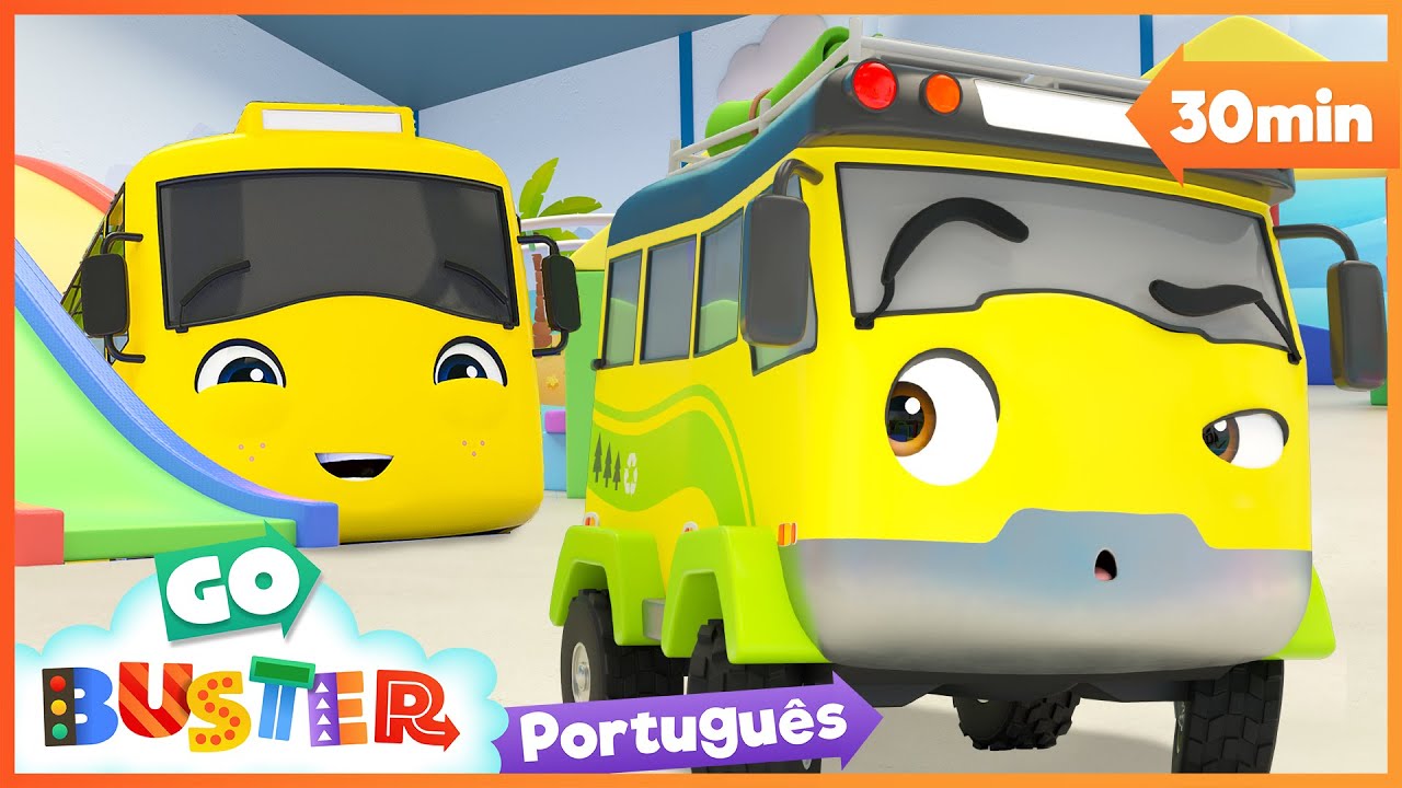 🙈 Esconde-esconde no parquinho! 🙉 | Melhores Episódios | Go Buster em Português | Desenhos Animados