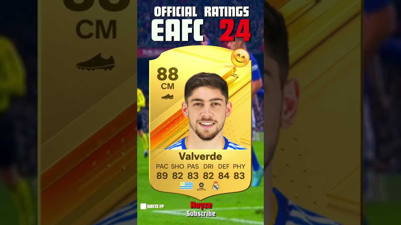 FIRST OFFICIAL LEAKED EAFC 24 RATINGS🔥🥶 #fifa #football #fifa23 #eafc24