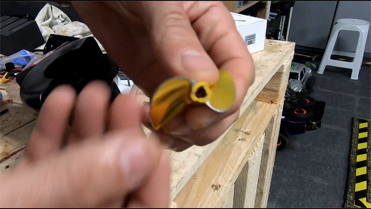 HOW i sharpen Rc boat props