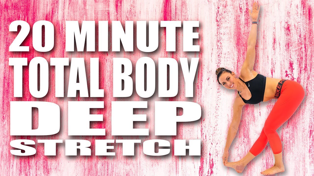 20 MINUTE  TOTAL BODY DEEP STRETCH! with Sydney Cummings