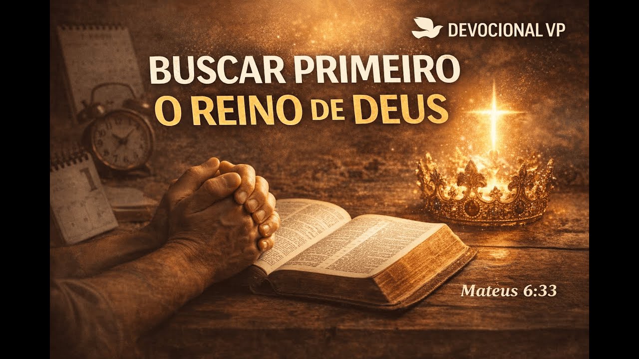 🥇 BUSCAR PRIMEIRO O REINO DE DEUS | Devocional VP