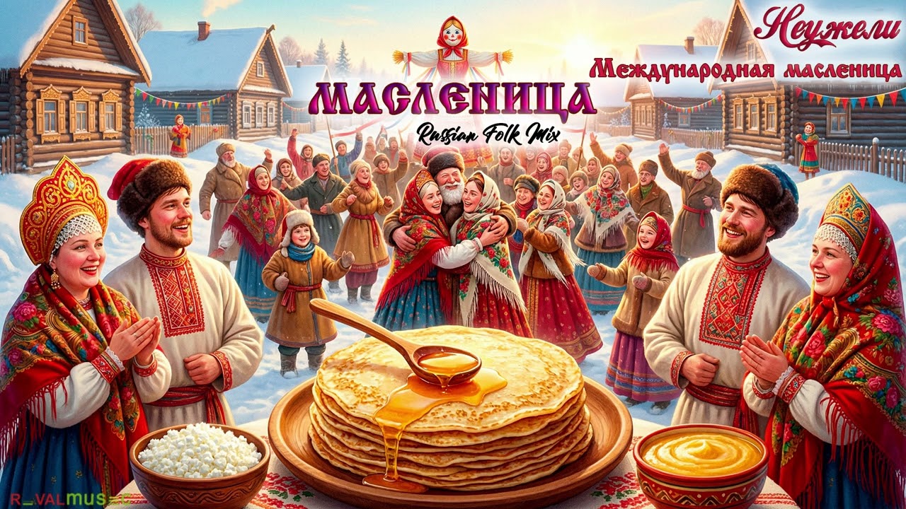 МАСЛЕНИЦА - Russian Folk Mix