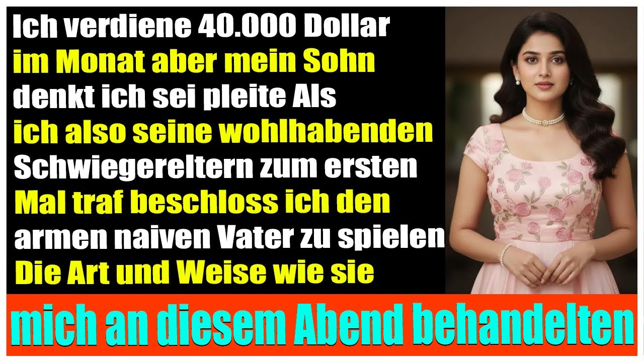 Sie hielten mich für arm und naiv  doch mein geheimer Plan änderte alles