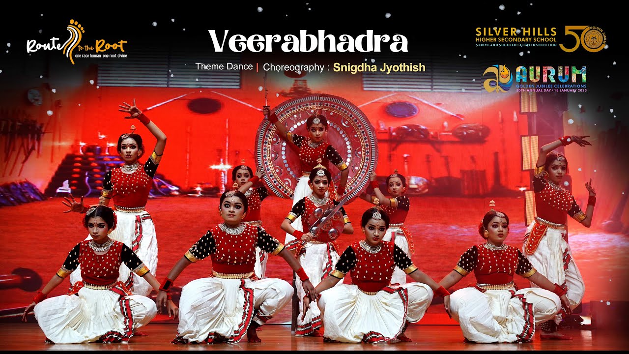 Veerabhadra l Theme Dance l Snigdha Jyothish l Silver Hills Hr Sec School l Route to the Root