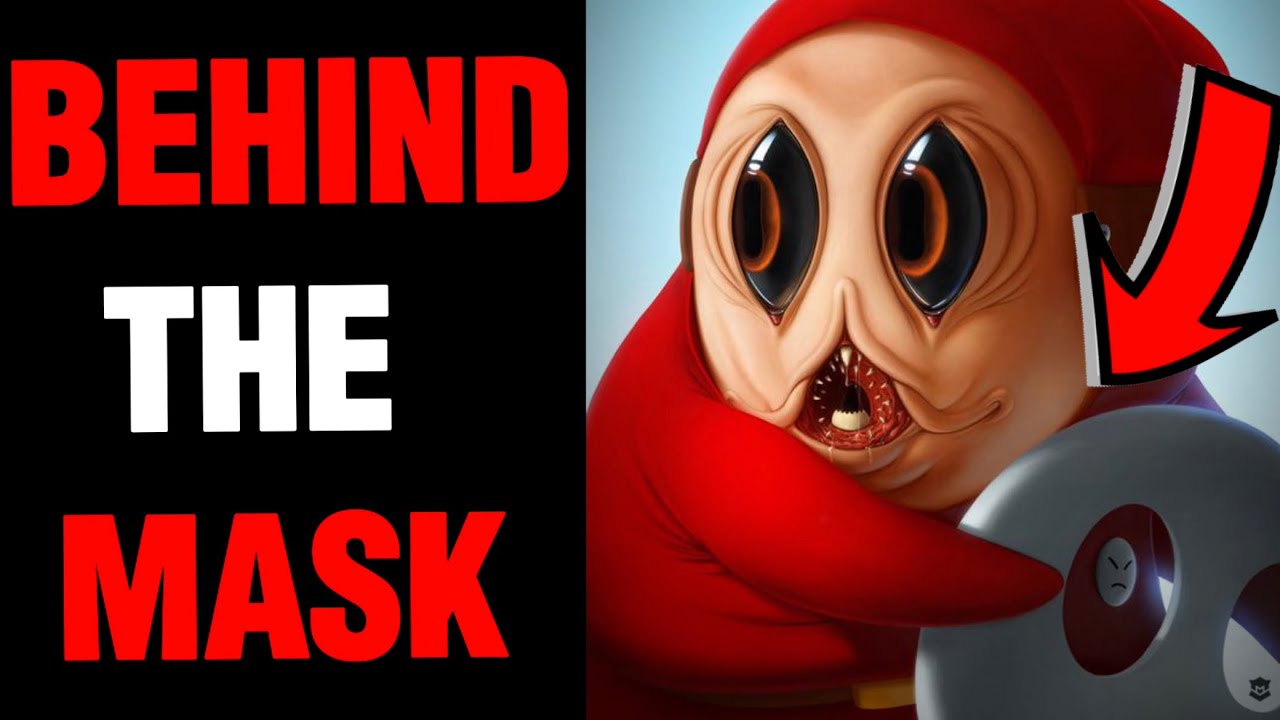 Shy Guy Took His Mask Off! Face Reveal