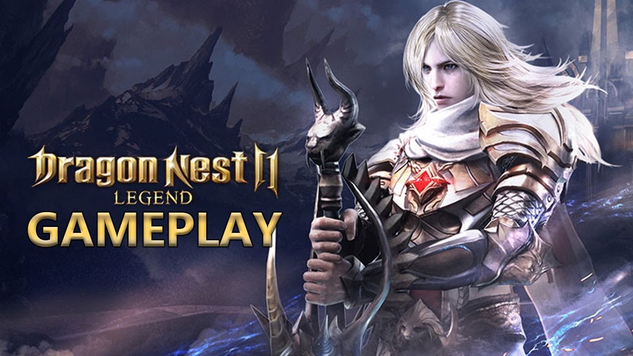 Dragon Nest 2 Legend CBT Gameplay Level 21~26 Dungeons - Bosses - PvP - Town - Gacha