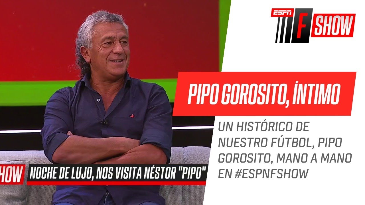 Alejandro Fantino y una visita de lujo en #ESPNFShow: ¡Pipo #Gorosito!