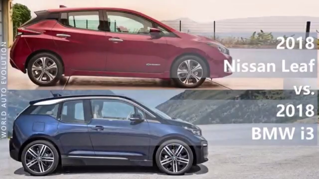 2018 Nissan Leaf vs 2018 BMW i3 (technical comparison)