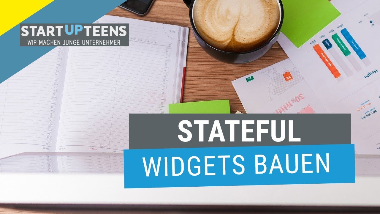 Stateful Widgets - mach deine Widgets dynamisch! (Flutter Tutorial #11)